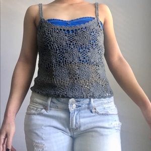 Vintage Topshop Crop Top